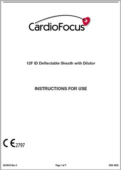 CardioFocus Deflectable Sheath